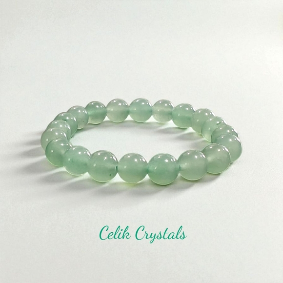 Green Aventurine Bracelet 10mm Natural Unisex - Picture 3 of 6